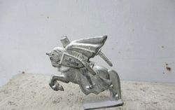 Crusader Knight vintage Soviet tin soldier toy