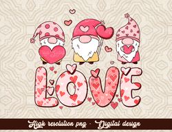 Love Valentine Gnome png, Gnome Valentines Day, Gnome Happy Valentines Day, Valentine Gift Ideas, Valentine Gnome Design