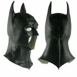 Batman Mask The Dark Knight Superhero Latex Costume Halloween USA Cosplay