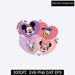 Mickey and Minnie Ears Tshirt For Valentines Day,Disneyworld Valentines Travel Shirt,Valentines Day Disney Matching file