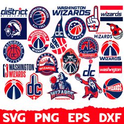 Washington Wizards svg, Basketball Team svg, Basketball svg, NBA svg, NBA logo, NBA Teams Svg, Png, Dxf