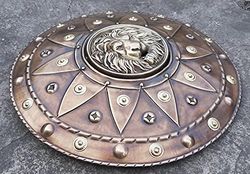 Medieval Lion Face Shield