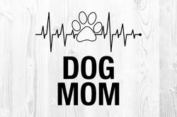 dog mom svg paw png mothers day