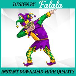 Dabbing Dab Jester Mardi Gras Mask Outfit Png File Sublimation Design Mardi Gras, Mardi Gras Png