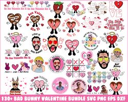 Bad Bunny Valentine's Day SVG Bundle, Original Designer, Aqui Llego Tu Corazon, PNG, Digital Download