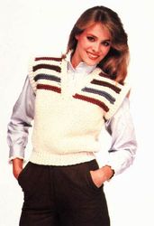 Womens Vest Pattern, Knitted Pullover, Knit Dress, Knit Sweater Cardigan, Cardigan Women Jacket Instant Download