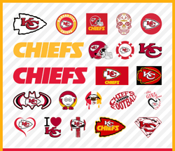 Kansas City Chiefs Logo, Chiefs Svg, Chiefs Svg Cut Files, Kansas City Chiefs Png Images, Chiefs Layered Svg For Cricut