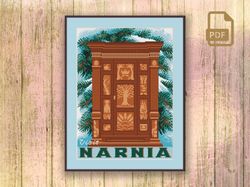 Visit Narnia Cross Stitch Pattern