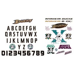 Anaheim Ducks Bundle SVG, Anaheim Ducks Hockey Teams SVG, Anaheim Ducks Svg, Mighty Ducks SVG, Mighty Ducks Logo