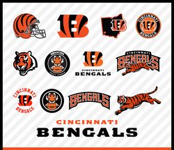 Cincinnati Bengals Logo, Bengals Svg, Cincinnati Bengals Svg Cut Files Bengals Png Images Bengals Layered Svg For Cricut