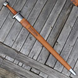 Guardian of Asgard Viking Replica Training Sword Functional Medieval Inspired Full Tang