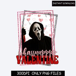 Files Valentine Ghostface  PNG Bundle, No You Hang Up, Horror Valentine Png, Funny Valentines, Valentine Movie Png