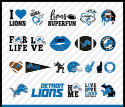 Detroit Lions Logo, Detroit Lions Svg, Detroit Lions Svg Cut Files Lions Png Images Detroit Lions Layered Svg For Cricut