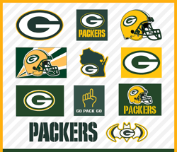 Green Bay Packers Logo, Packers Svg, Green Bay Packers Svg Cut Files Packers Png Images Packers Layered Svg For Cricut