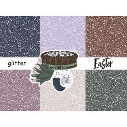 Easter Glitter | Glamour Background Paper