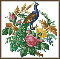 PDF Berlin Birds - Antique Cross Stitch Pattern - Reproduction Vintage Scheme 19th century - Digital Download - 1013