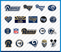 Los Angeles Rams Logo, Rams Svg, Los Angeles Rams Svg Cut Files LA Rams Png Images LA Rams Layered Svg For Files Cricut