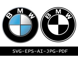 BMW SVG, bmw Eps, bmw Ai, bmw PDF And bmw jpg - Bmw logo bundle vector file