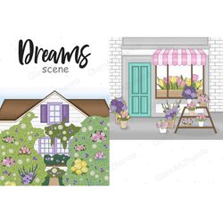 Flower Shop Clipart | Home Sweet Home Clipart