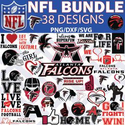 Atlanta Falcons svg, Atlanta Falcons bundle Football Teams Svg, NFL Teams svg, png, dxf