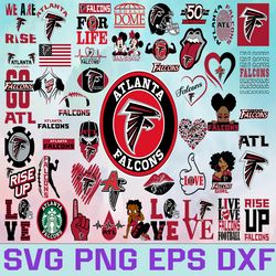 Atlanta Falcons Football Teams Svg, Atlanta Falcons svg, NFL Teams svg, NFL Svg, Png, Dxf, Eps, Instant Download