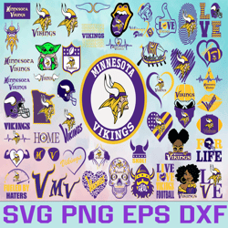Minnesota Vikings Football Teams Svg, Minnesota Vikings svg, NFL Teams svg, NFL Svg, Png, Dxf, Eps, Instant Download