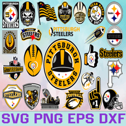 Pittsburgh Steelers Football team Svg, Pittsburgh Steelers Svg, NFL Teams svg, NFL Svg, Png, Dxf, Eps, Instant Download
