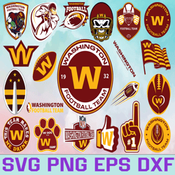 Washington Football Team Svg, washington Svg, NFL Teams svg, NFL Svg, Png, Dxf, Eps, Instant Download