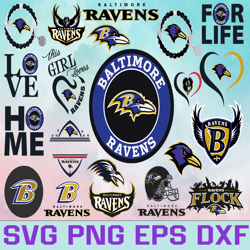 Baltimore Ravens Football team Svg, Baltimore Ravens svg, NFL Teams svg, NFL Svg, Png, Dxf, Eps, Instant Download