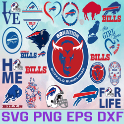 Buffalo Bills Football team Svg, Buffalo Bills svg, NFL Teams svg, NFL Svg, Png, Dxf, Eps, Instant Download