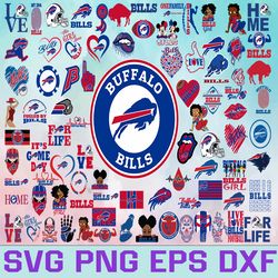 Buffalo Bills Football Team Svg, Buffalo Bills svg, NFL Teams svg, NFL Svg, Png Dxf,Eps, Instant Download