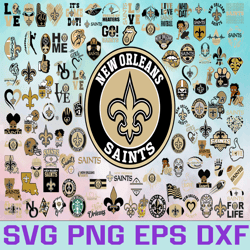 New Orleans Saints Football Team Svg Svg, New Orleans Svg, NFL Teams svg, NFL Svg, Png, Dxf, Eps, Instant Download