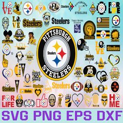 Pittsburgh Steelers Football Team Svg, Pittsburgh Steelers Svg, NFL Teams svg, NFL Svg, Png, Dxf, Eps, Instant Download