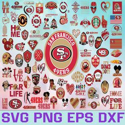 San Francisco 49ers Football Team Svg, San Francisco 49ers Svg, NFL Teams svg, NFL Svg, Png, Dxf, Eps, Instant Download