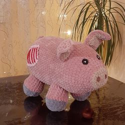 Piglet plush inspired from the land of dreams,Stuffed Animal Plushies Toy for Movie Fans Gift,Slumberland Pig Plush