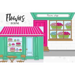 Coffee Shop Clipart | Summer Sweets Clipart