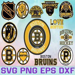 Boston Bruins Hockey Team Svg, Boston Bruins SVG, NHL Svg, NHL Svg, Png, Dxf, Eps, Instant Download