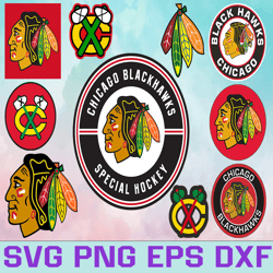 Chicago Blackhawks Hockey Team Svg, Chicago Blackhawks Svg, NHL Svg, NHL Svg, Png, Dxf, Eps, Instant Download