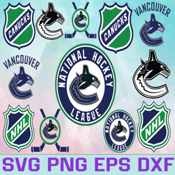 Vancouver Canucks Hockey Team Svg, Vancouver Canucks Svg, NHL Svg, NHL Svg, Png, Dxf, Eps, Instant Download