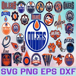 Edmonton Oilers Hockey Team Svg, Edmonton Oilers svg, NHL Svg, NHL Svg, Png, Dxf, Eps, Instant Download