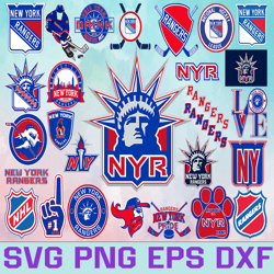 New York Rangers Hockey Team Svg, New York Rangers Svg, NHL Svg, NHL Svg, Png, Dxf, Eps, Instant Download