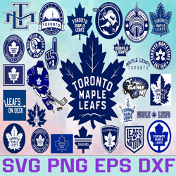 Toronto Maple Leafs Hockey Team Svg, Toronto Maple Leafs Svg, NHL Svg, NHL Svg, Png, Dxf, Eps, Instant Download