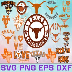Texas Long Horns Football Team svg, Texas Long Horns svg, NCAA Teams svg, NCAA Svg, Png, Dxf, Eps, Instant Download