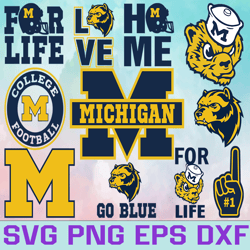 Michigan Wolverines Football Team svg, Michigan Wolverines svg, NCAA Teams svg, NCAA Svg, Png, Dxf, Eps