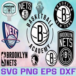 Brooklyn Nets Basketball Team, Brooklyn Nets svg, Net svg, NBA Teams Svg, NBA Svg, Png, Dxf, Eps, Instant Download