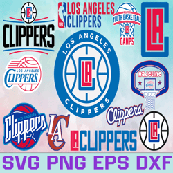 Los Angeles Clippers Basketball Team svg, Los Angeles Clippers svg, NBA Teams Svg, NBA Svg, Png, Dxf, Eps