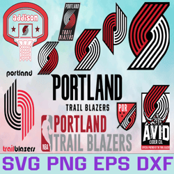 Portland Trail Blazers Basketball Team svg, Portland Trail Blazers svg, NBA Teams Svg, NBA Svg, Png, Dxf, Eps