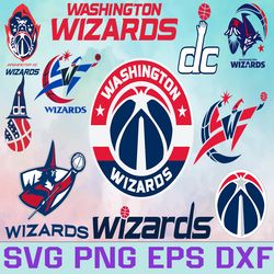 Washington Wizards Basketball Team svg,  Washington Wizards svg, NBA Teams Svg, NBA Svg, Png, Dxf, Eps