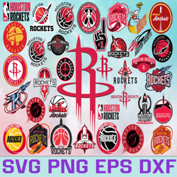 Houston Rockets Baseball Team SVG, Houston Rockets svg, NBA Teams Svg, NBA Svg, Png, Dxf, Eps, Instant Download