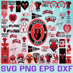 Chicago Bulls Basketball Team svg, Chicago Bulls svg, NBA Teams Svg, NBA Svg, Png, Dxf, Eps, Instant Download